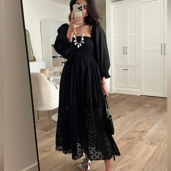 Free People Perfect Storm Midi Dress XS - Picture 6 of 9